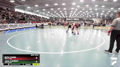 5-165 lbs Cons. Round 1 - Seth Combs, King`s Fork vs Cole Clement, Deep Creek