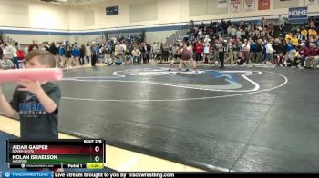 195 lbs Quarterfinal - Nolan Israelson, Andover vs Aidan Gasper, Dover-Eyota