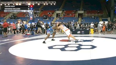 215 lbs Champ. Rd Of 128 - Carter Eddy, Iowa vs Kevontae Williams, Virginia