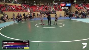 49 lbs Round 2 - Bryan Alvarez, NM vs Rein Meitler, KS