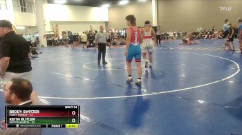 190 lbs Round 7 (10 Team) - Keith Butler, Dayton Bandits vs Brody Switzer, Funky Monkey