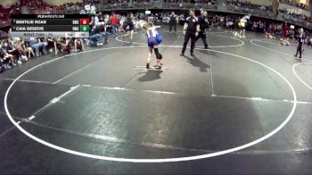 73 lbs Cons. Round 2 - Bentilie Roan, Blair Wrestling Club vs Caia Deseive, Husky Wrestling Club