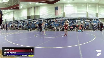 100 lbs Quarterfinal - Larry Quirk, IL vs Ethan Powell, OH