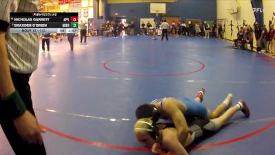 113 lbs Champ. Round 1 - Nicholas Garrett, Apple Valley vs Braxden O`Brien, Temescal Canyon