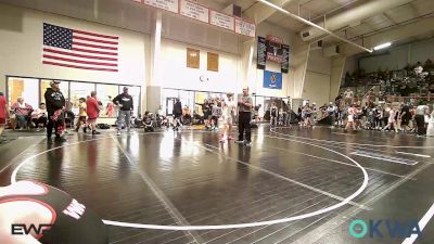 130 lbs Round Of 16 - Lucas Howe, Coweta Tiger Wrestling vs Ryder Sisco, Verdigris Youth Wrestling