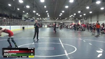 90 lbs Champ. Round 2 - Joshua Stafford, Ares WC vs Evan Kantola, Brighton WC