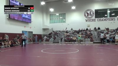 133 lbs 2nd Wrestleback (16 Team) - Dominic Marquez, Cuesta vs Edmon Altunyan, Rio Hondo