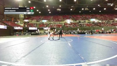 73 lbs Cons. Round 5 - Kruz Aguayo, Team Champs vs Andrew Barajas, Scrap Yard Garage Wrestling