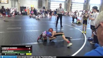 48 lbs Round 3 - Ocean Ramos, Scanlan Wrestling Academy vs Lorenzo Barbieri, Olympia