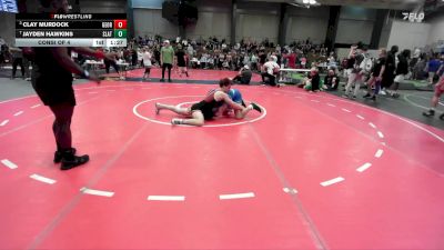 150 lbs Consi Of 4 - Clay Murdock, Georgia vs Jayden Hawkins, Slate Wrestling Academy