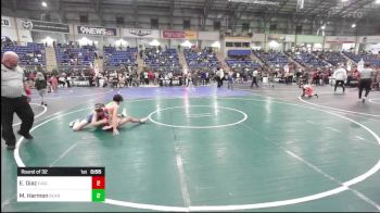 126 lbs Round Of 32 - Ethan Diaz, Eaglecrest WC vs Milo Harmon, Bear Cave WC