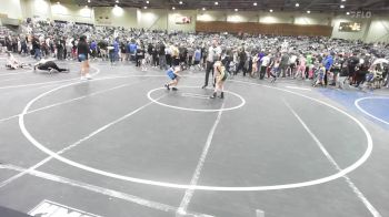 78 lbs Consi Of 8 #1 - Arsen Aslanyan, Wrightwood Wrestling Club vs Mackenzie Hurley, No Team