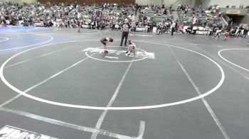 54 lbs Round Of 16 - Aquilino Ayala, Klamath Basin Warriors vs Rafe German, Greenwave Youth WC
