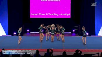 Impact Cheer & Tumbling - Amethyst [2026 L3 Junior - D2 - Small - A Semis] 2026 The D2 Summit