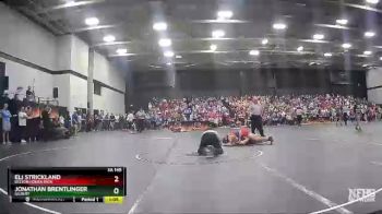 3A 145 lbs Semifinal - Eli Strickland, Belton Honea Path vs Jonathan Brentlinger, Gilbert
