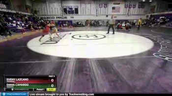 100 lbs Cons. Semi - Eveny Lazcano, Granger vs Diana Camargo, Wapato