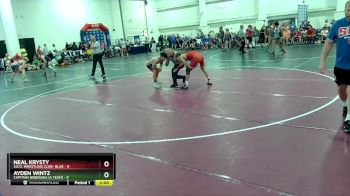 120 lbs Round 7 (8 Team) - Ayden Wintz, Capitian Nebraska (A Team) vs Neal Krysty, S.E.O. Wrestling Club- Blue