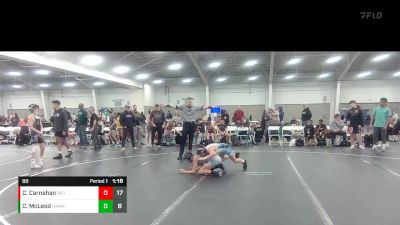 88 lbs Round 6 (10 Team) - Chase Carnahan, Diamond Fish vs Connor McLeod, Hanover Hawkeye