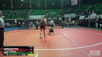 7A 165 lbs Semifinal - Kasey Zylstra, Hoover vs Charlie Buttiker, Hewitt-Trussville