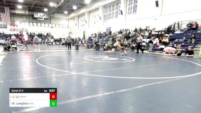 150 lbs Consi Of 4 - Jaycob Ly, Windsor vs Ryder Langlois, New Milford
