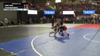 69 lbs Cons. Round 3 - Emily Gaub, Project Wrestling vs Rylee Macdonald, Team Champs