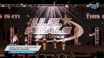 Premier Athletics - Knoxville West - Rainbow Sharks [2023 L1 Tiny - Novice - Restrictions Day 1] 2023 The U.S. Finals: Louisville