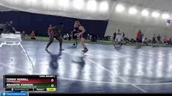 223 lbs Cons. Round 2 - Brandon Johnson, Lawrence North Wrestling Club vs Tommy Morrill, Columbus East