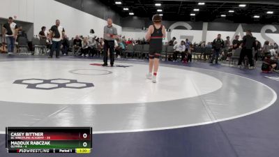 105 lbs Round 4 (6 Team) - Maddux Rabczak, Olympia vs Casey Bittner, DC Wrestling Academy