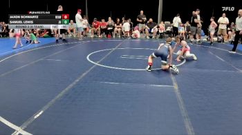 68 lbs Round 3 (6 Team) - Samuel Lewis, Journeymen Uprising vs Jaxon Schwartz, Revival Awakening