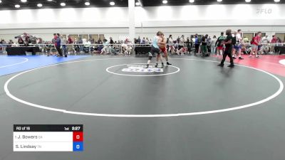 165 lbs Rd Of 16 - James Bowers, Ga vs Seth Lindsay, Tn