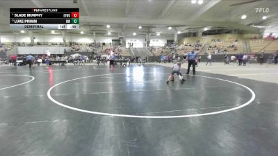 55 lbs Semifinal - Slade Murphy, Eagle Talon Wrestling Club vs Luke Primm, Wildcats Wrestling