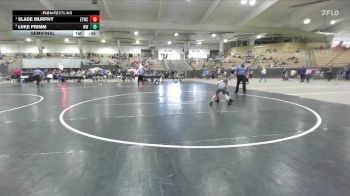55 lbs Semifinal - Slade Murphy, Eagle Talon Wrestling Club vs Luke Primm, Wildcats Wrestling