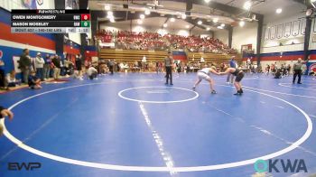 140-160 lbs Quarterfinal - Owen Montgomery, Berryhill Wrestling Club vs Mason Moseley, Raw Wrestling Club