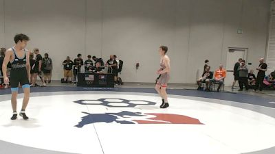 60 kg Cons. Sub-rd Of 16 - Ty Reeves, Western Colorado Wrestling Club vs Luke Rioux, Warrior Regional Training Center