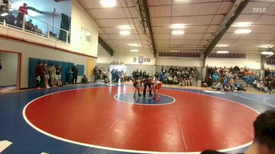 106 lbs Champ. Round 1 - Riley Daugherty, Natrona County vs Tristan Evans, Laramie