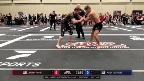 Justin Rohn vs Koen Flowers 2025 ADCC Orlando Open/Youth Trials