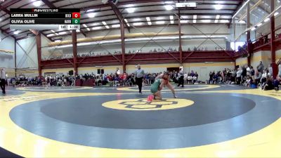 130 lbs Champ. Round 1 - Larra Mullin, Bixby vs Olivia Olive, Harrison