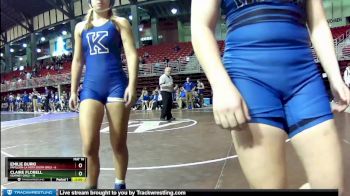 170 lbs Round 2 (8 Team) - Claire Florell, Kearney Girls vs Emilie Burki, Papillion-La Vista South Girls