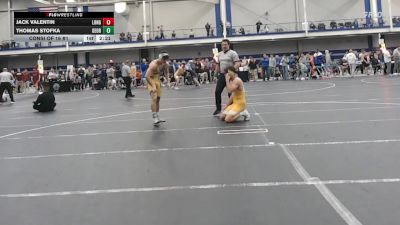 165 lbs Consi Of 16 #1 - Jack Valentin, Long Island vs Thomas Stofka, George Mason