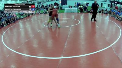 145 lbs Kamahni Jackson, Missouri vs Makayla Faulkner, Kansas