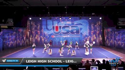 Leigh High School - Leigh High School [2022 High School -- Fight Song -- Cheer] 2022 USA Nationals: Spirit/College/Junior