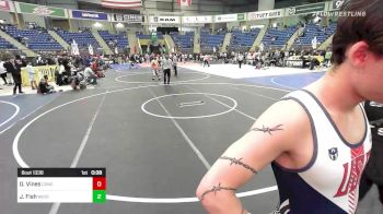 138 lbs Consi Of 8 #2 - Daniel Vines, Concordia vs Joshua Fish, Westlake