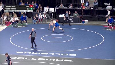 Cons. Round 2 - Bode Fennel, Elk Point-Jefferson vs Shane Sehr, Canton