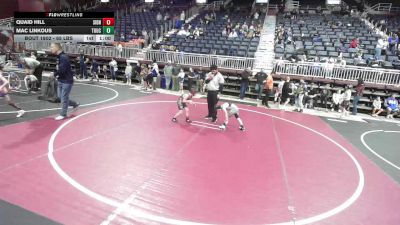 65 lbs Rr Rnd 1 - Quaid Hill, Sidney WC vs Mac Linkous, Touch Of Gold