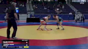 68 kg Round 2 - Ellise Daynes, Dinos WC vs Vanessa Keefe, Brock WC