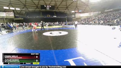 108 lbs Champ. Round 1 - Cutler Bunch, Big Cat Wrestling Club vs Cohen Wells, Ascend Wrestling Academy