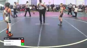 66 lbs Semifinal - Mason Schlaht, Terminator WC vs Jaxon Sanchez, Reign WC