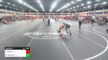 172 lbs Semifinal - Kelan Stever, Silverback WC vs Nolan McCarthy, Grindhouse WC