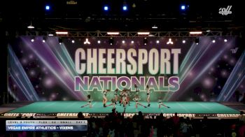 Vegas Empire Athletics - Vixens [2026 L3 Youth - Flex - D2 - Small Day 1] 2026 CHEERSPORT National All Star Cheerleading Championship
