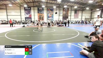 170 lbs Rr Rnd 2 - Brencyn Evans, Claws Ohio Black vs Bryant Faucett, CKWA